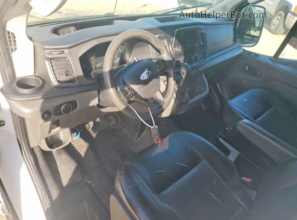 1FTBR2Y89PKA78098 2023 FORD TRANSIT White Widok deski rozdzielczej