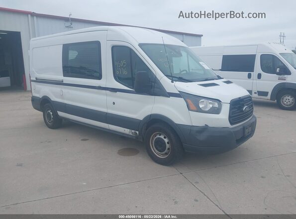 1FTBW2CM2JKB37691 2018 FORD TRANSIT-350 White Przód prawy
