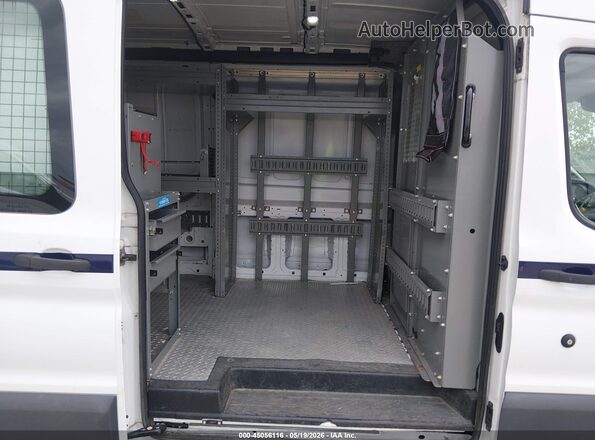 1FTBW2CM2JKB37691 2018 FORD TRANSIT-350 White Widok naklejki z numerem VIN
