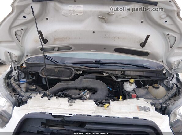 1FTBW2CM2JKB37691 2018 FORD TRANSIT-350 White Widok z tyłu
