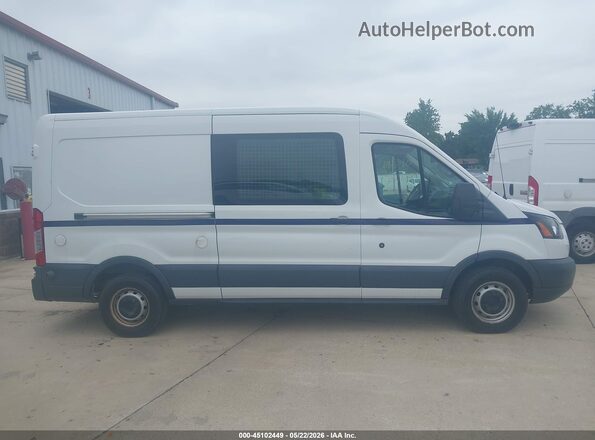 1FTBW2CM5JKB35806 2018 FORD TRANSIT-350 White Widok wnętrza 360 stopni