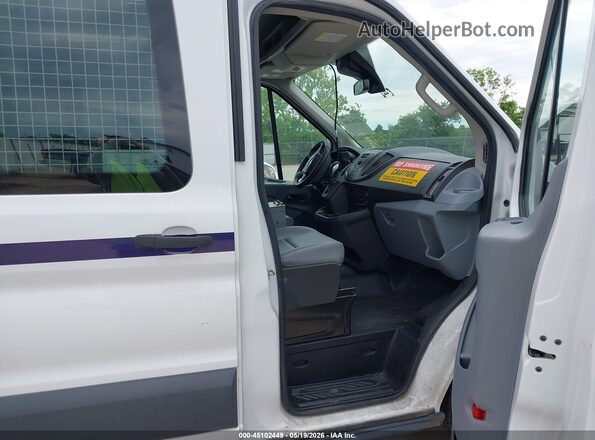 1FTBW2CM5JKB35806 2018 FORD TRANSIT-350 White Widok wnętrza z przodu