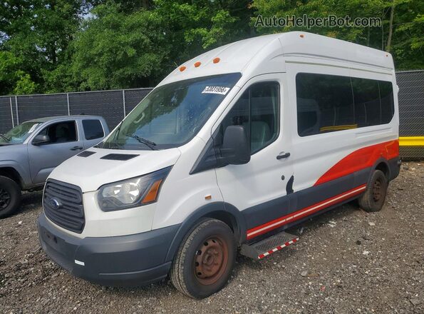 1FTBW2XM3HKB38837 2017 FORD TRANSIT White Przód lewy