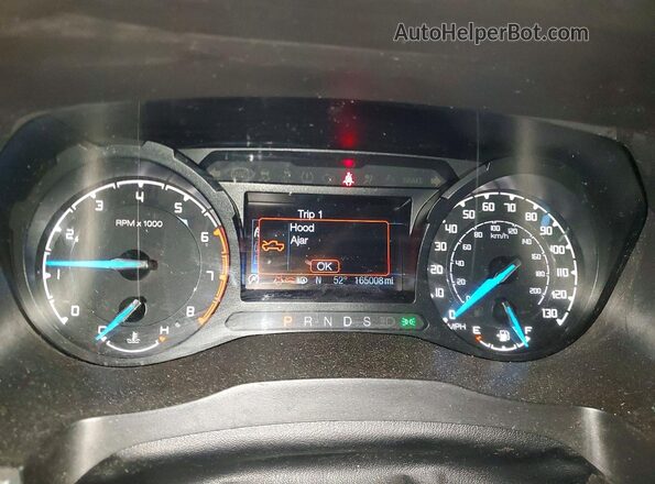 1FTER1EH2LLA53219 2020 FORD RANG White Instrument cluster view