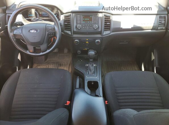 1FTER1EH3MLD04279 2021 FORD RANGER White Widok deski rozdzielczej