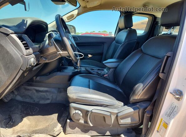 1FTER1EH3MLD76034 2021 FORD RANGER White Widok wnętrza z przodu