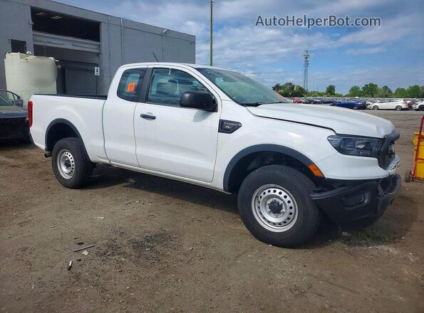 1FTER1EH4MLD80061 2021 FORD RANGER Белый Передняя правая четверть