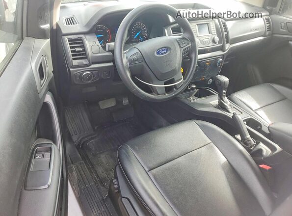 1FTER1EH4MLD80061 2021 FORD RANGER Белый Вид панели приборов