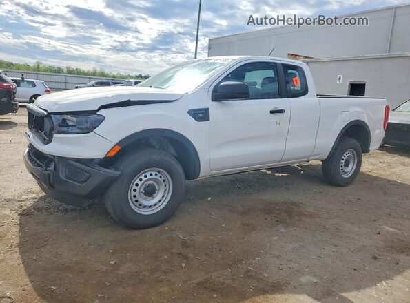 1FTER1EH4MLD80061 2021 FORD RANGER Белый Передняя левая четверть