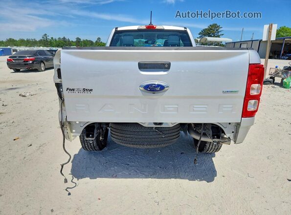 1FTER1EH7KLB04745 2019 FORD RANGER Silver Rear view