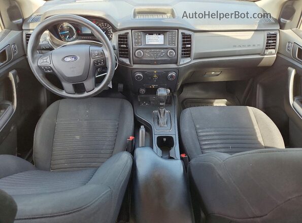 1FTER1EH7KLB04745 2019 FORD RANGER Silver Dashboard view