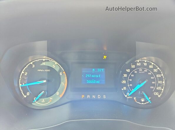 1FTER1EH9LLA24607 2020 FORD RANGER Серый Вид щитка приборов