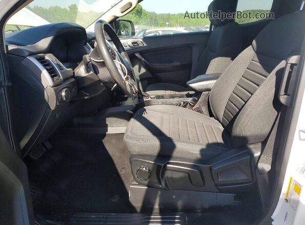 1FTER1EHXMLD41488 2021 FORD RANGER White Widok wnętrza z przodu