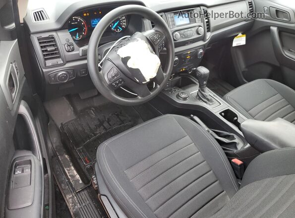 1FTER1FH0LLA45098 2020 FORD RANGER Black Widok deski rozdzielczej