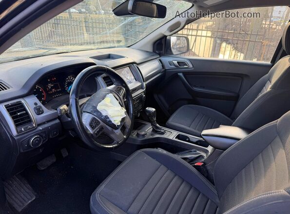 1FTER1FH1PLE11561 2023 FORD RANGER Black Widok z przodu