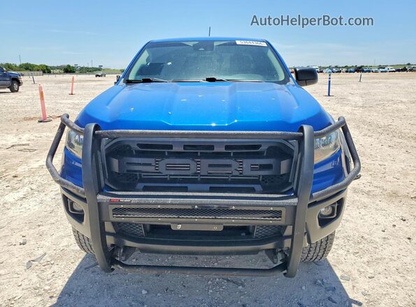 1FTER1FH3KLB00898 2019 FORD RANGER Blue Вид спереду