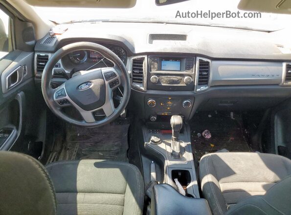 1FTER1FH8KLB16949 2019 FORD RANGER White Dashboard view
