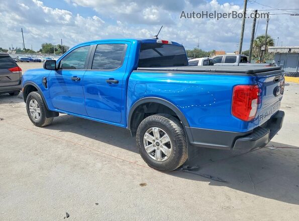 1FTER4BH1RLE07990 2024 FORD RANG Синий Задняя левая четверть