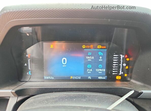 1FTER4BHXRLE55018 2024 FORD RANGER Белый Вид щитка приборов