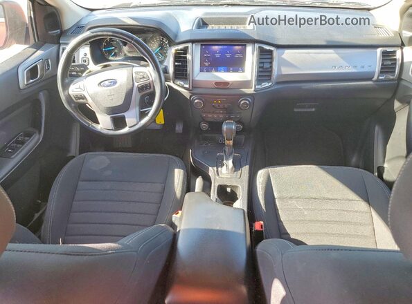 1FTER4EH0LLA64396 2020 FORD RANGER Red Вид панелі приладів