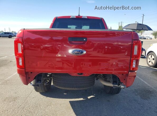 1FTER4EH0LLA64396 2020 FORD RANGER Red Вид ззаду