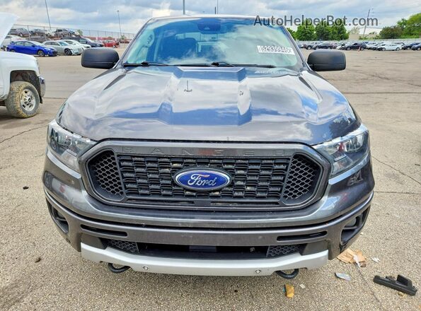 1FTER4EH1LLA12341 2020 FORD RANGER Серый Вид спереди