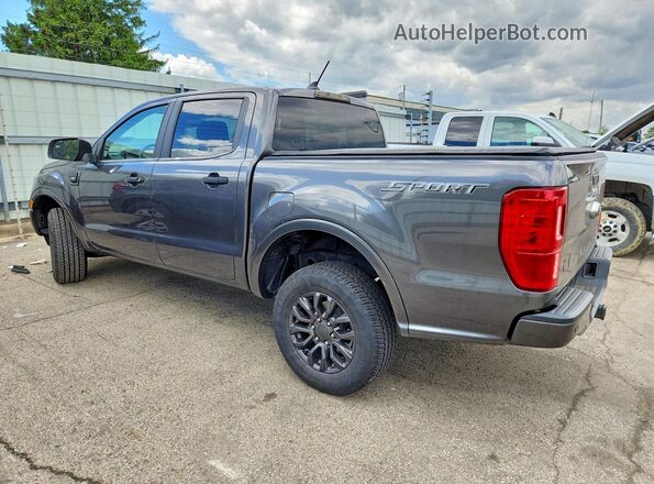 1FTER4EH1LLA12341 2020 FORD RANGER Серый Задняя левая четверть
