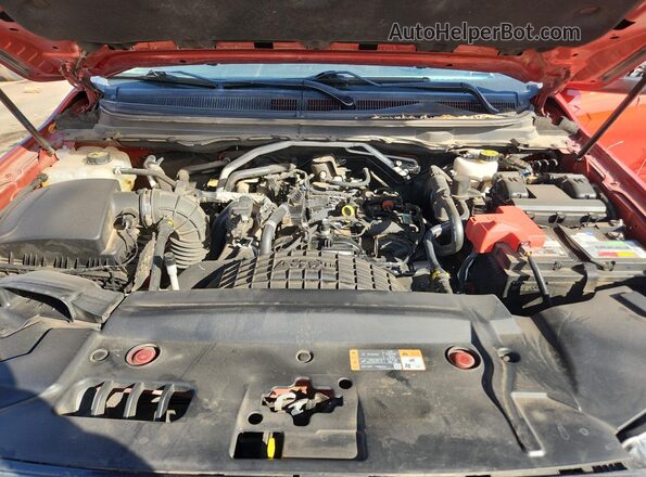 1FTER4EH3KLB15596 2019 FORD RANGER Red Rear interior view