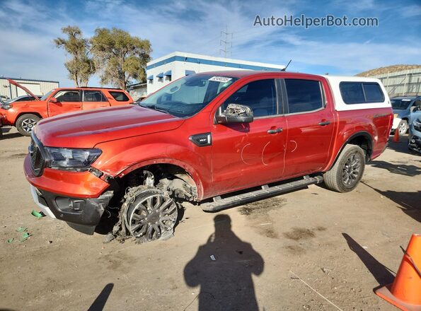 1FTER4EH3KLB15596 2019 FORD RANGER Red Front left