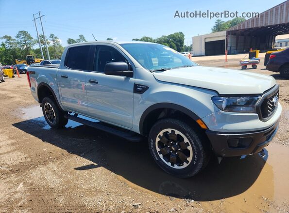 1FTER4EH4MLD64458 2021 FORD RANGER Gray Przód prawy
