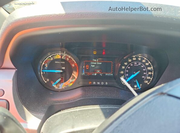 1FTER4EH4MLD64458 2021 FORD RANGER Gray Widok zestawu wskaźników