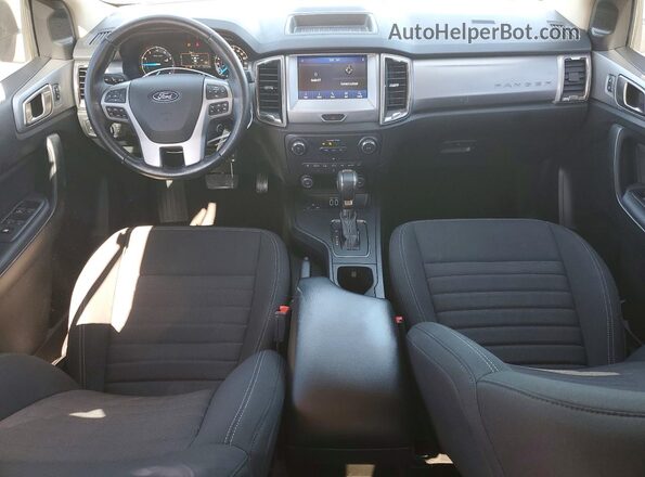 1FTER4EH6MLD38508 2021 FORD RANGER Черный Вид панели приборов