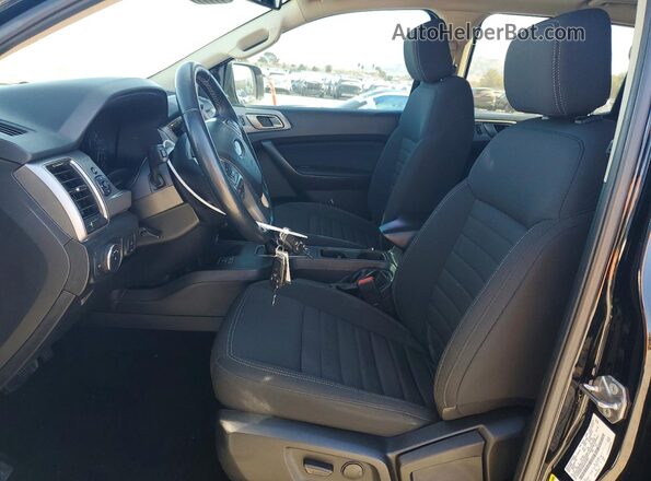 1FTER4EH6MLD38508 2021 FORD RANGER Черный Вид салона спереди