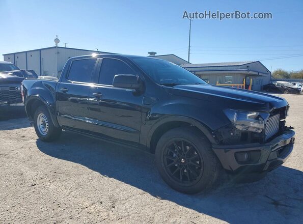 1FTER4EH6MLD38508 2021 FORD RANGER Черный Передняя правая четверть