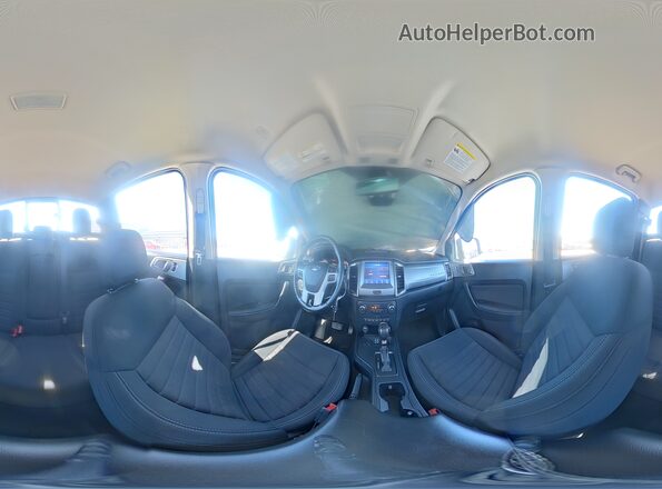 1FTER4EH6MLD38508 2021 FORD RANGER Черный Панорамный вид салона 360°