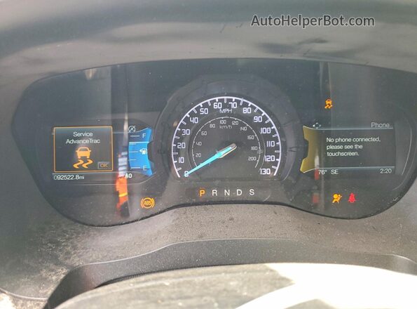 1FTER4EH6MLD43885 2021 FORD RANGER Серый Вид щитка приборов
