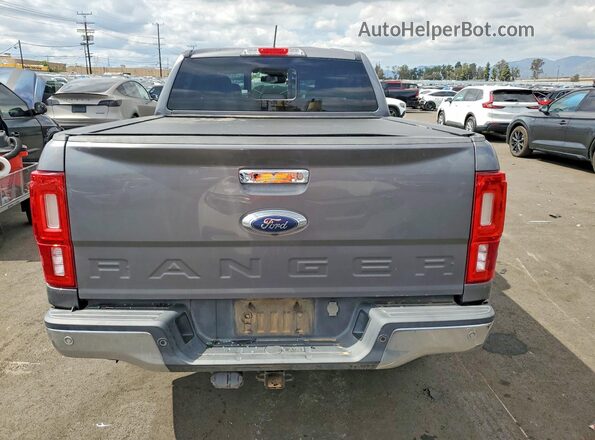 1FTER4EH6MLD43885 2021 FORD RANGER Серый Вид сзади