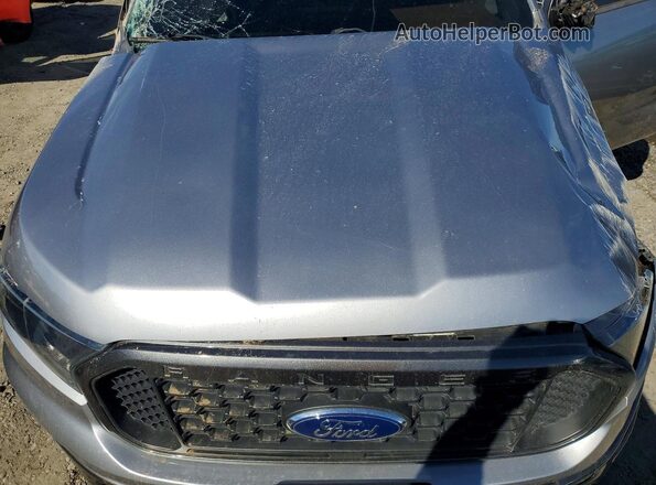 1FTER4EH6MLD74148 2021 FORD RANGER Серебряный Вид задней части салона