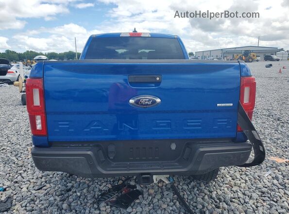 1FTER4EH8KLA44153 2019 FORD RANGER Blue Widok z tyłu
