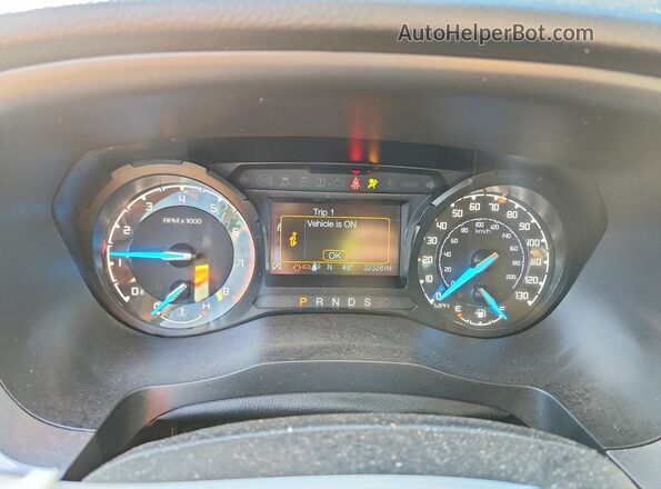 1FTER4EHXKLB23520 2019 FORD RANGER Серый Вид щитка приборов