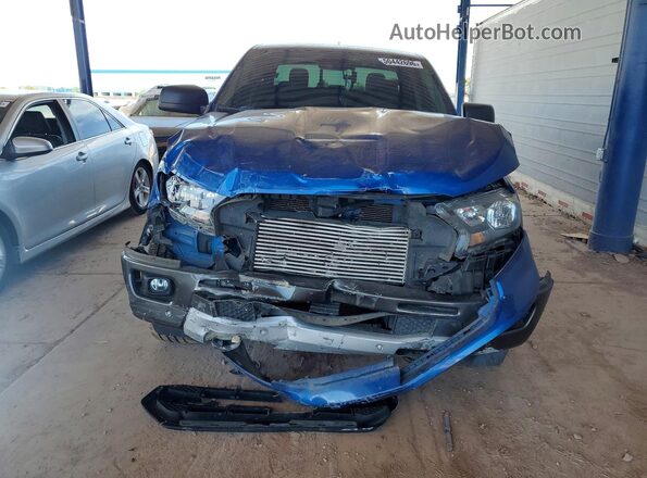 1FTER4EHXLLA39067 2020 FORD RANGER Blue Вид спереду
