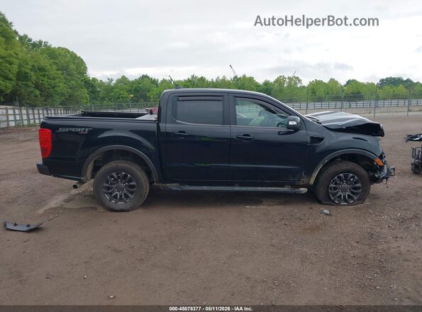 1FTER4FH0LLA13687 2020 FORD RANG Black Widok wnętrza z tyłu
