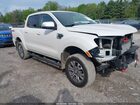 2020 Ford Ranger Lariat White vin: 1FTER4FH0LLA72755