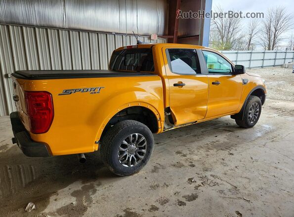 1FTER4FH1MLD48670 2021 FORD RANGER Yellow Tył prawy