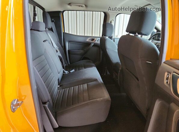 1FTER4FH1MLD48670 2021 FORD RANGER Yellow Widok tylnych siedzeń