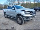 2019 Ford Ranger Lariat Silver vin: 1FTER4FH2KLA32112