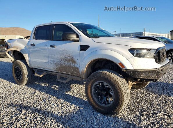 1FTER4FH2MLD06086 2021 FORD RANGER Белый Передняя правая четверть
