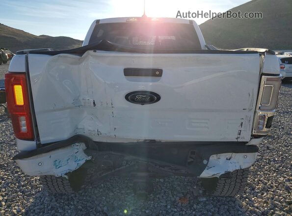 1FTER4FH2MLD06086 2021 FORD RANGER Белый Вид сзади