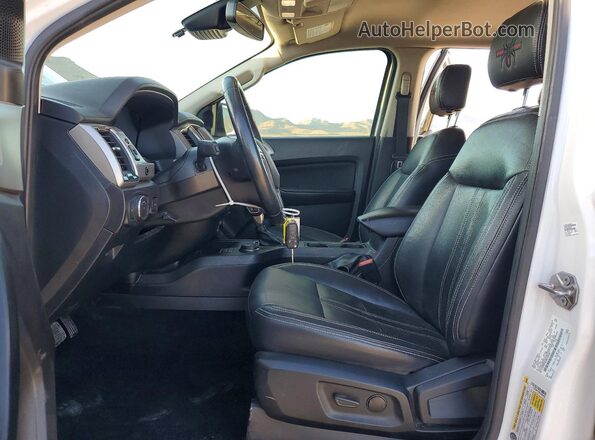 1FTER4FH2MLD06086 2021 FORD RANGER Белый Вид салона спереди