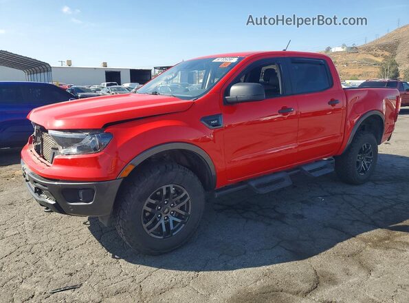 1FTER4FH2MLD56048 2021 FORD RANGER Red Vista tres cuartos delantera izquierda